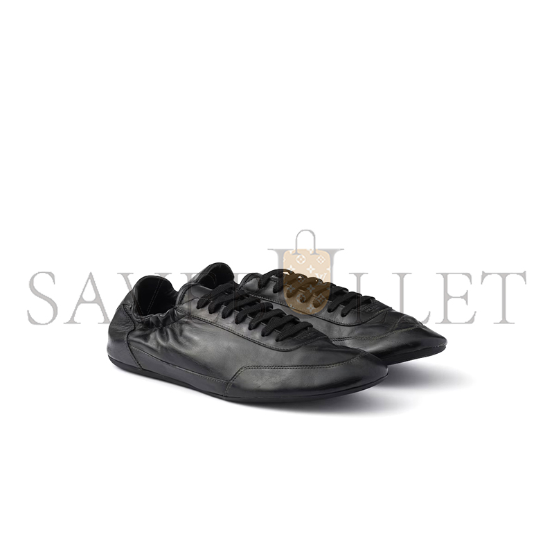 Pra*a collapse leather sneakers 2eg479